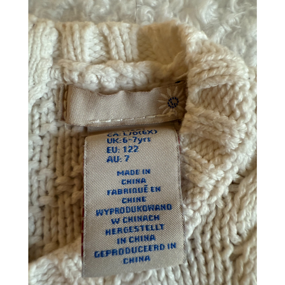 Girl Dress Size 6 Dress LOT Sweater Dress Fleece Long Sleeve Comfort Colorful - Picture 8 of 9